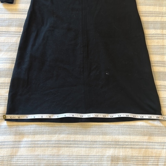 Eileen Fisher Ponte knit v neck 3-4 slv Black Dress size Small (true to size) - Picture 11 of 11